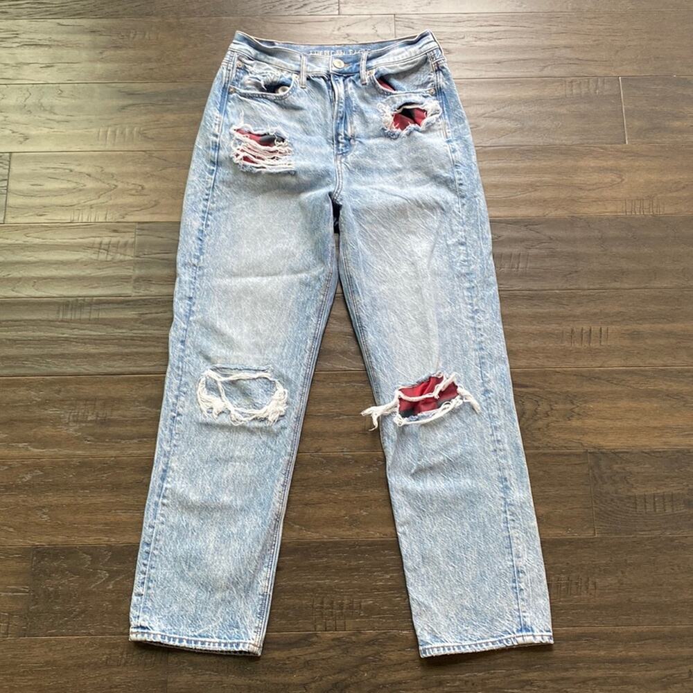 AMERICAN EAGLE Boyfriend Jean Womens Sz 6 Highest Rise 90s